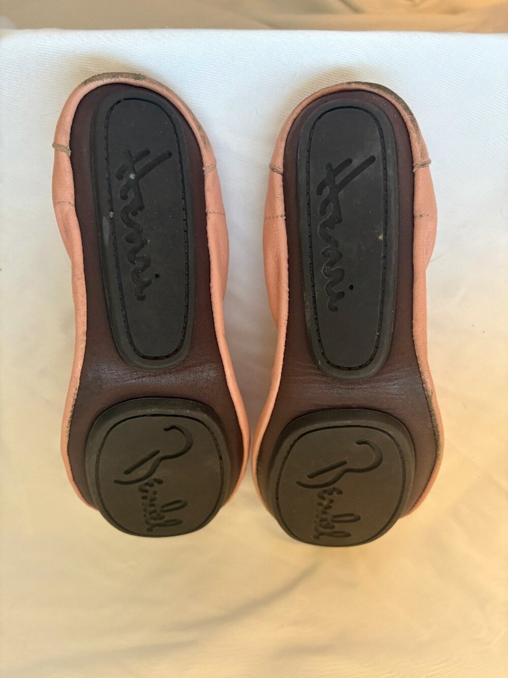 Henri Bendel Miss Bendel Pink Foldable Ballet Flats - Picture 4 of 4